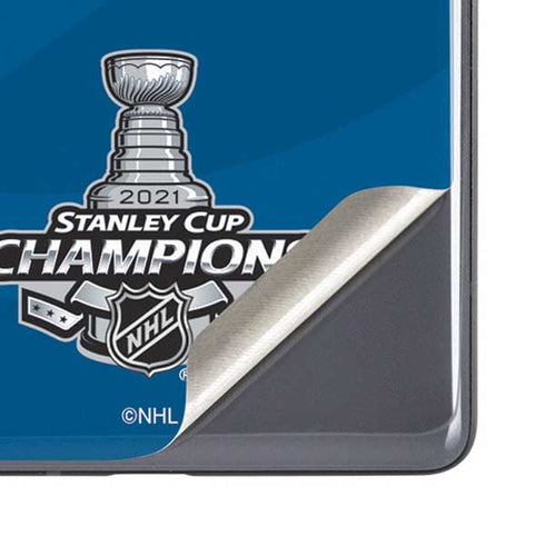 NHL 2021 Stanley Cup Champions Tampa Bay Lightning Google Pixel 7a Skin